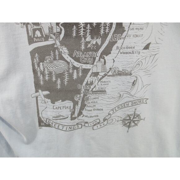 SURFER'S SUPPLIES South Jersey Surf Zone Men's XXL Long Sleeve T-shirt - Picture 12 of 15